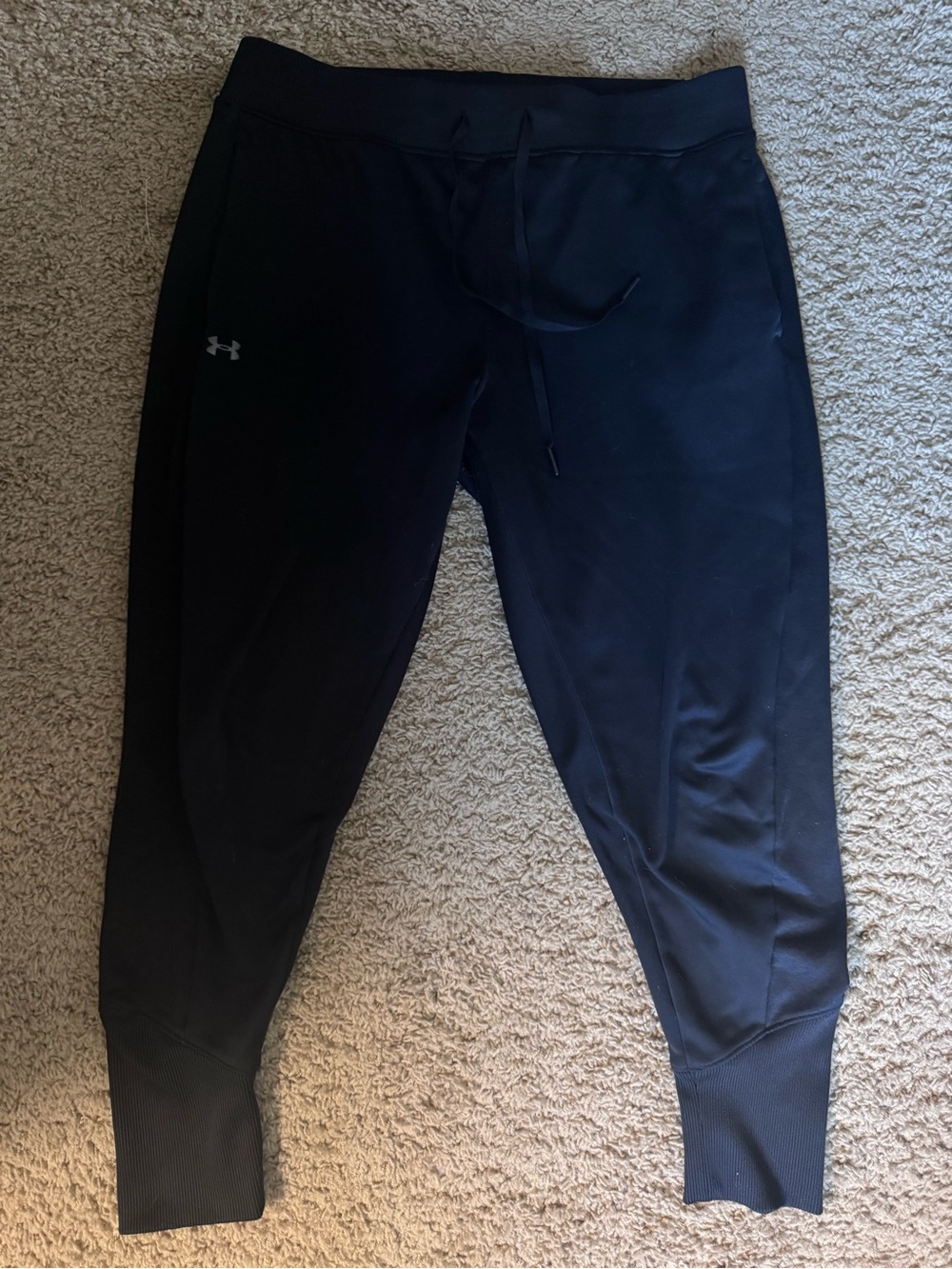 Under Armour Black Slim-Fit Joggers